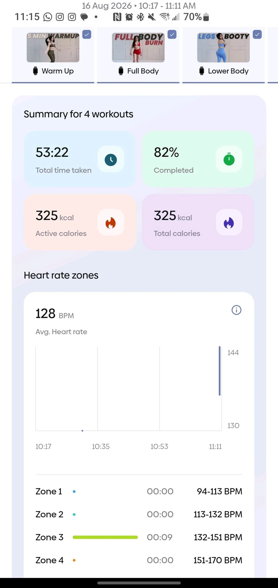 Watch Tracking Error