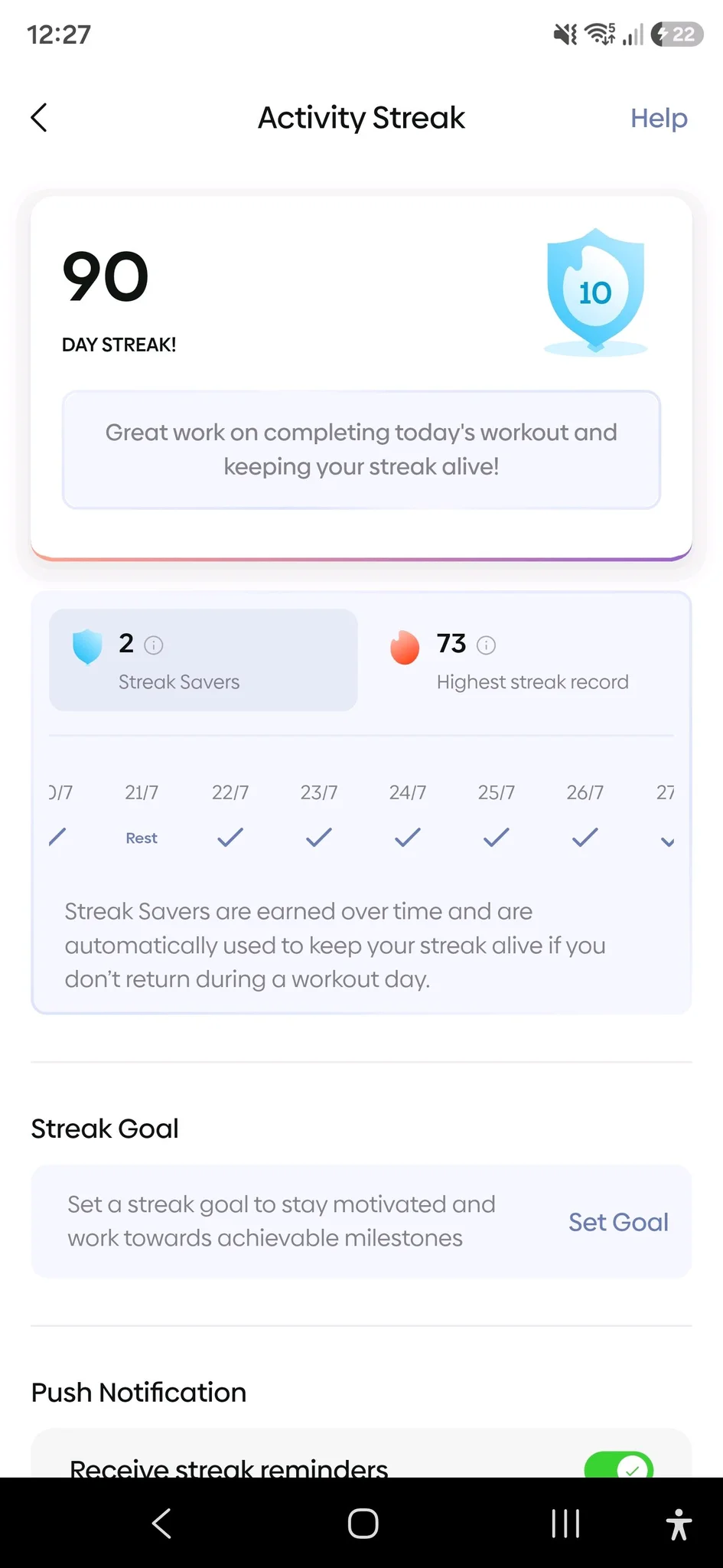A new milestone! 90 days! 🔥