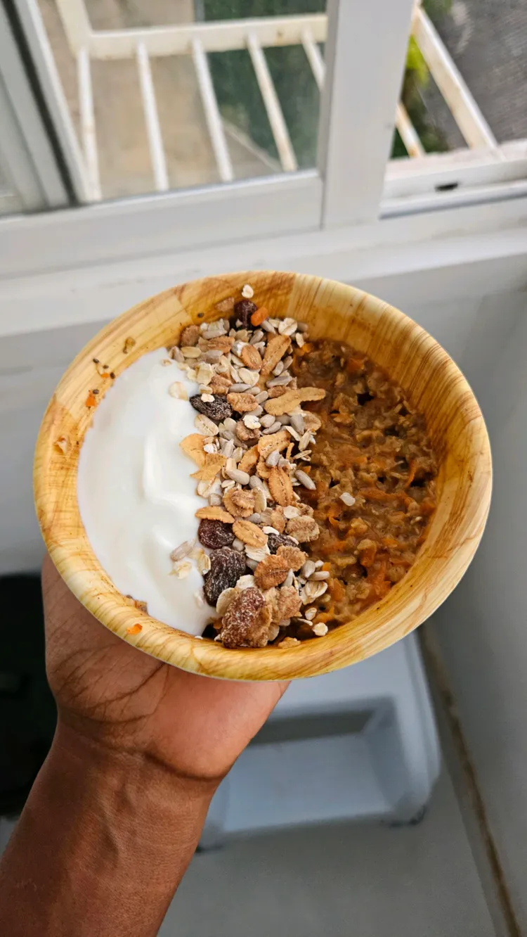 Carrot Cake Oatmeal
