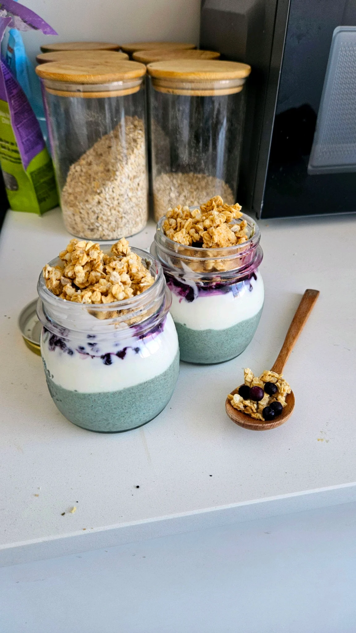 Blended Raspberry Chia Pudding