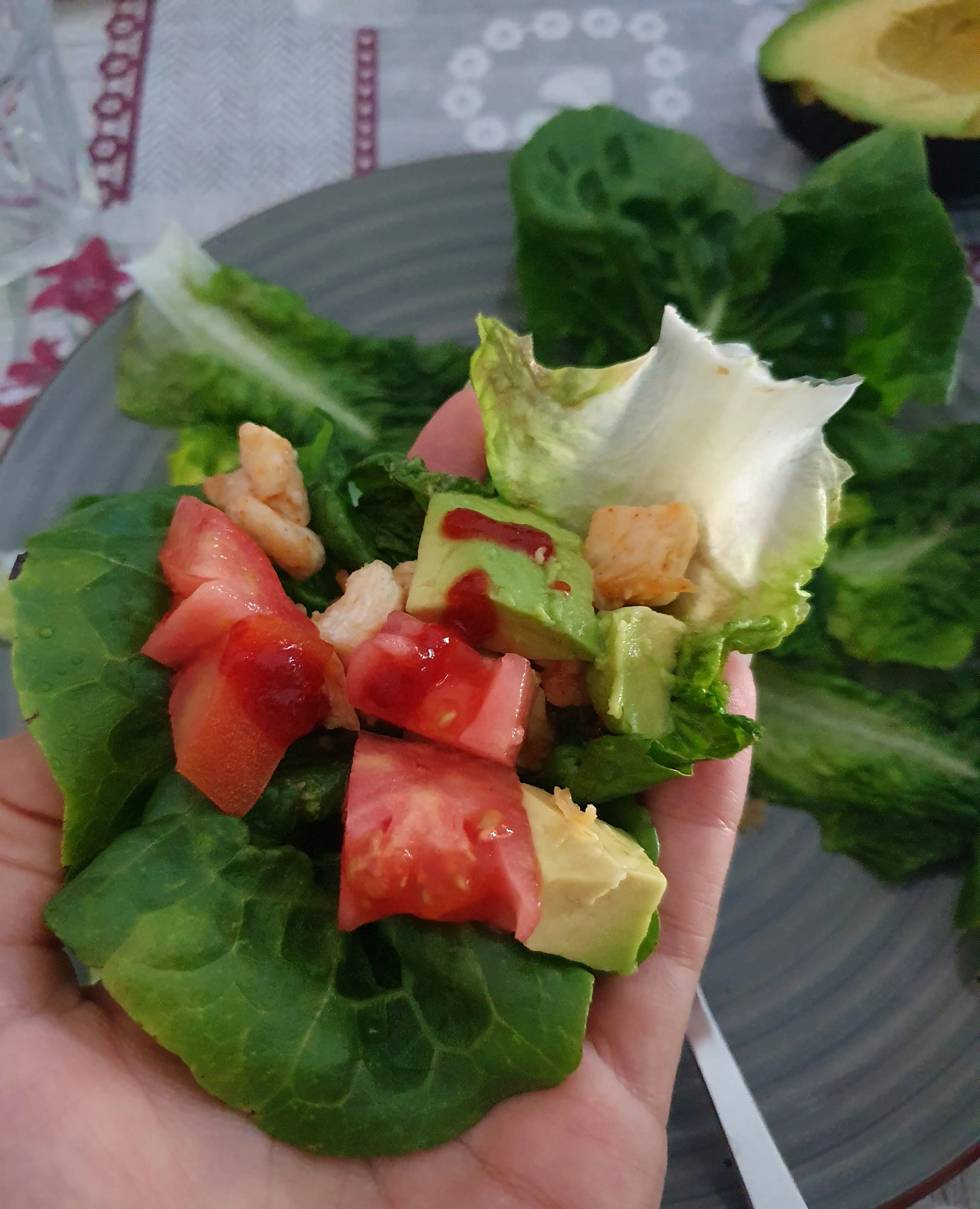 Chicken Taco Lettuce Cups