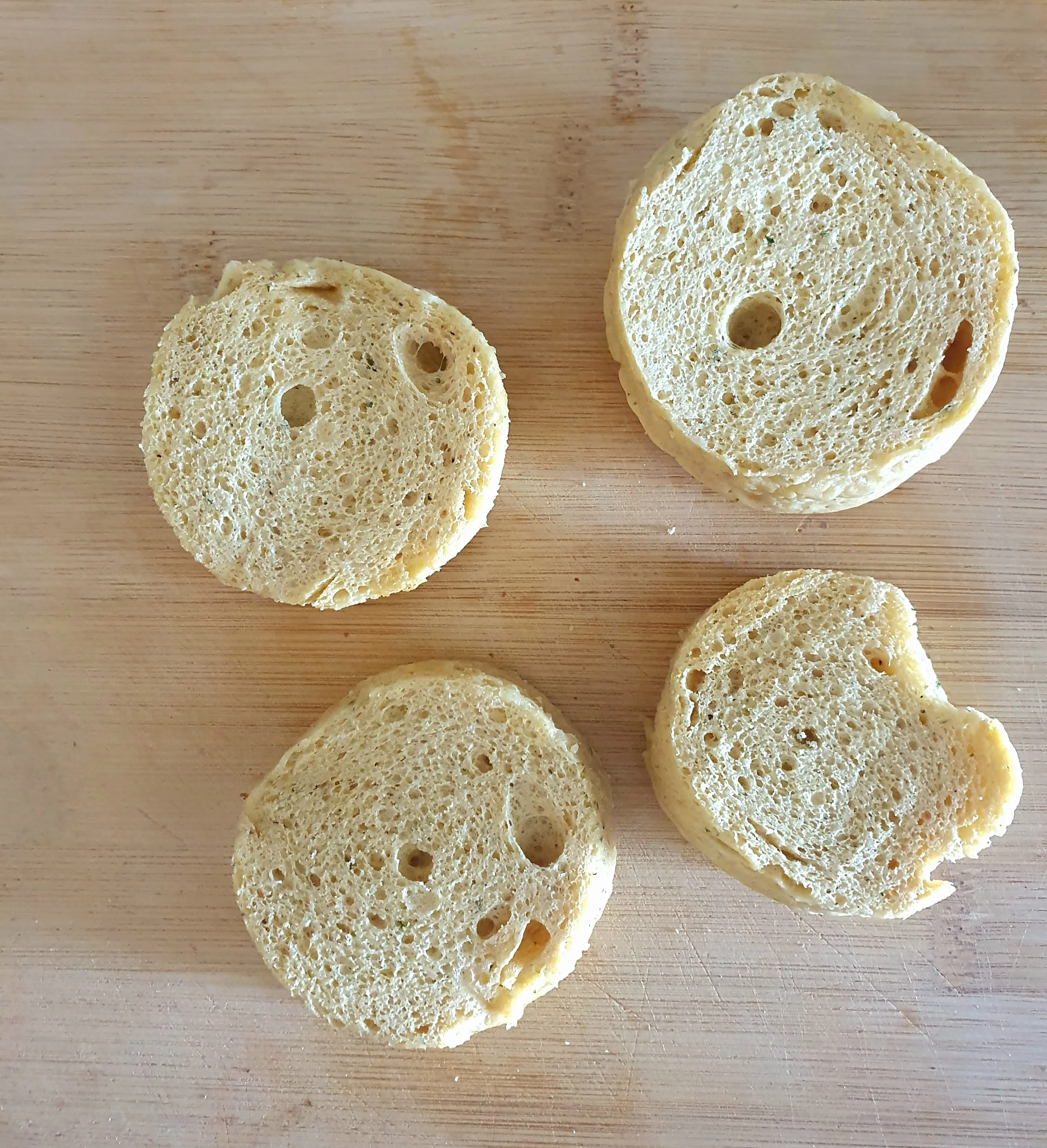3-Ingredient Microwave Bread
