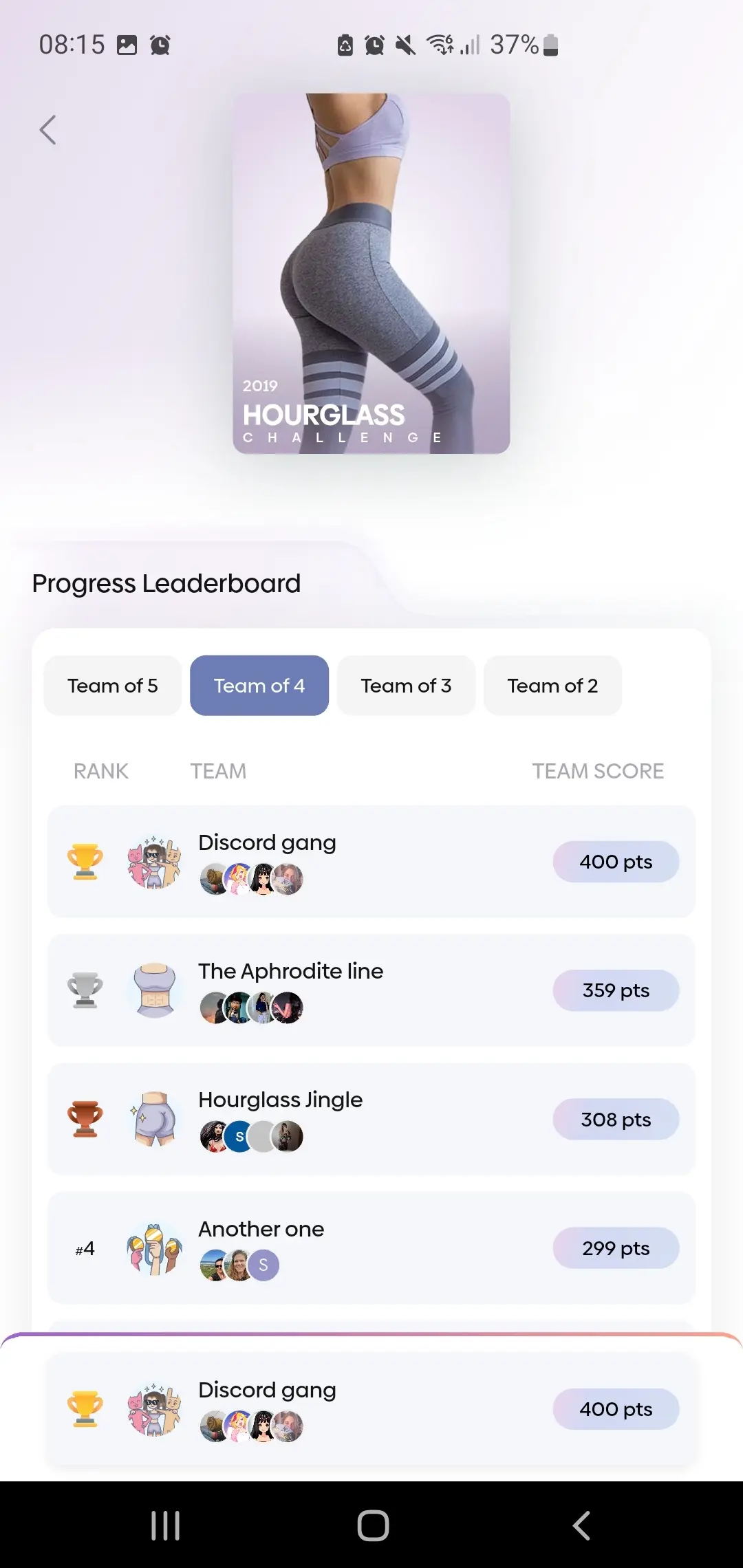 Final form achievement