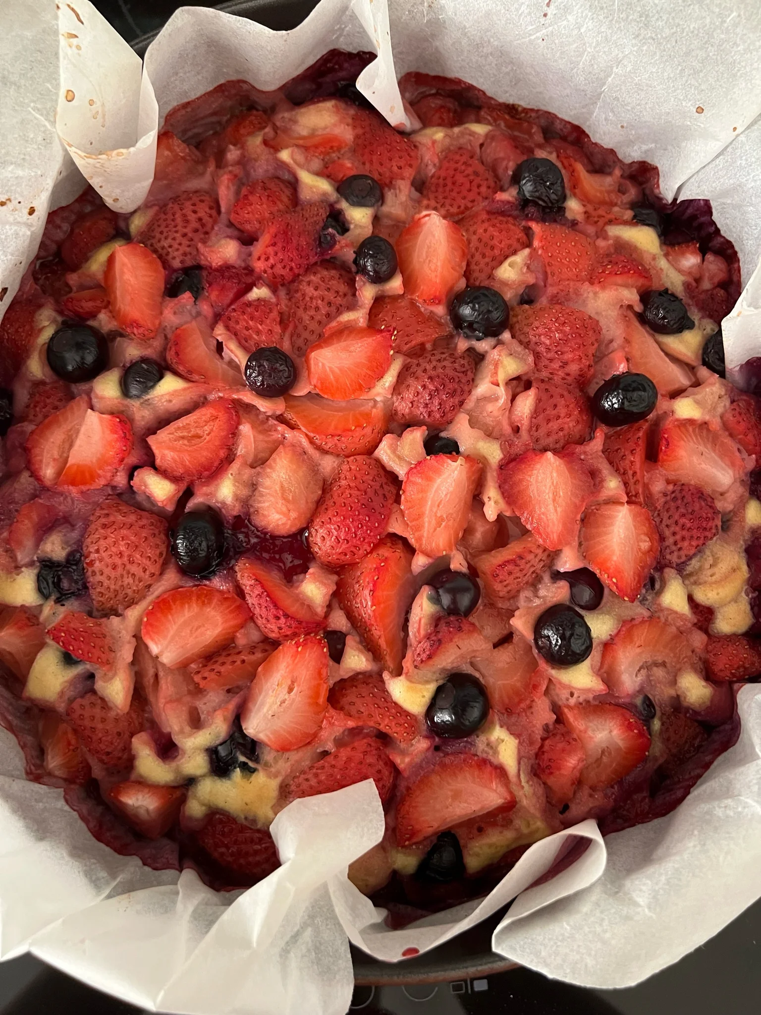Summer Berries Cake