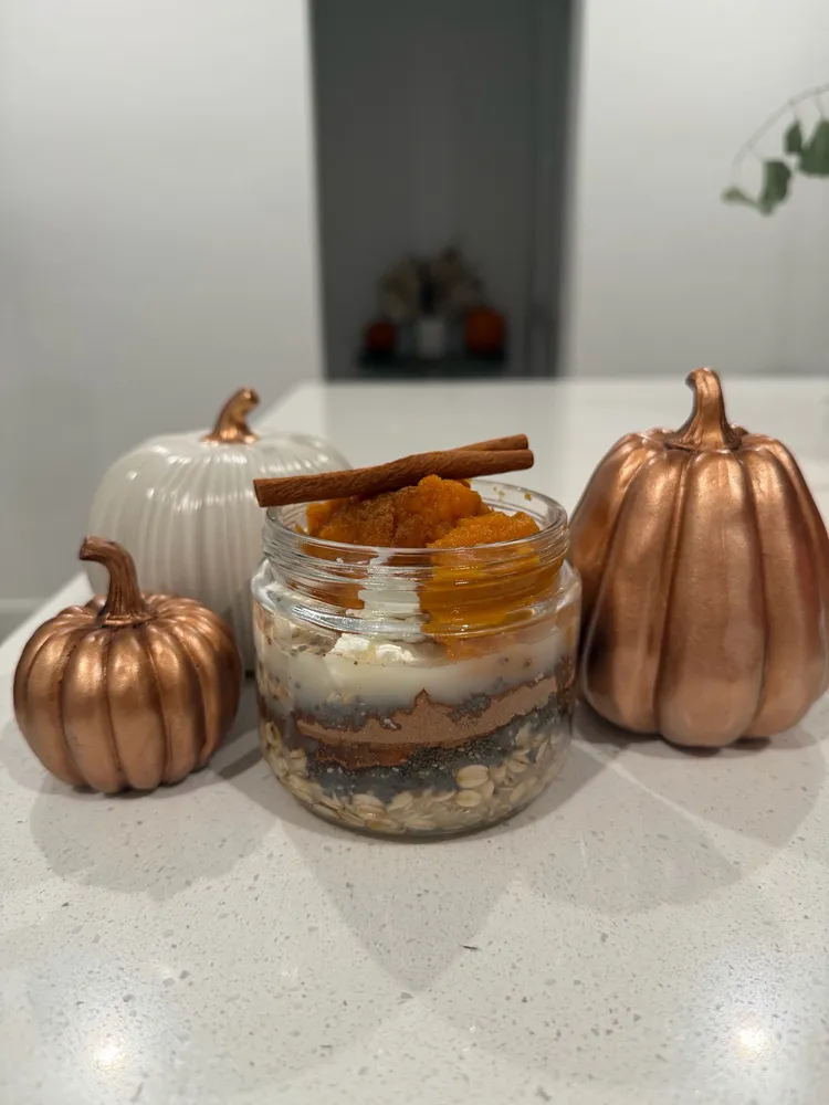 Pumpkin Pie Overnight Oats