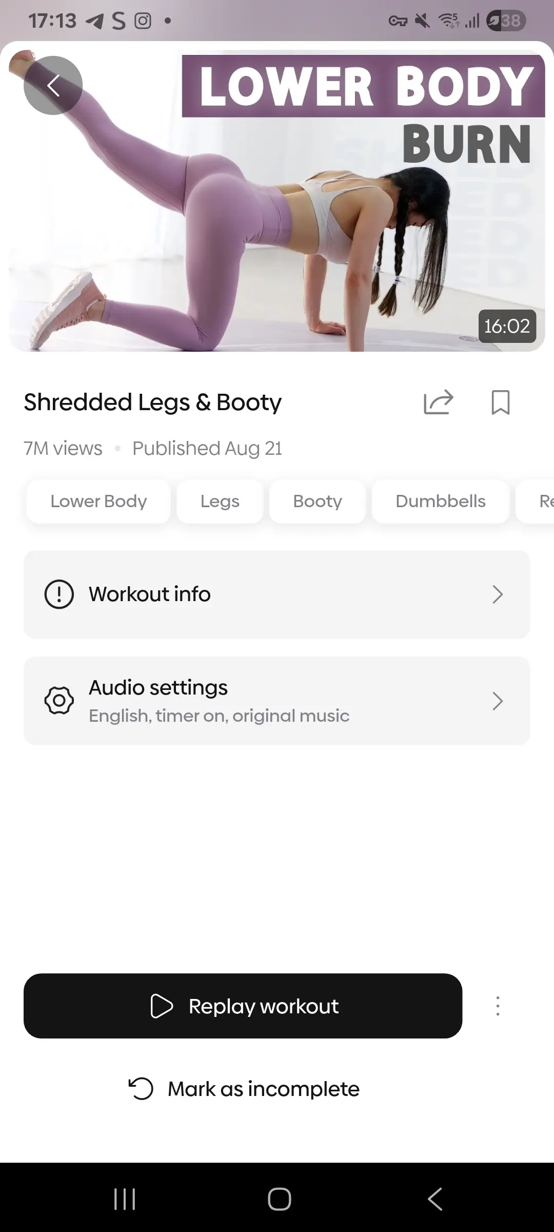 Sudden Language change in video