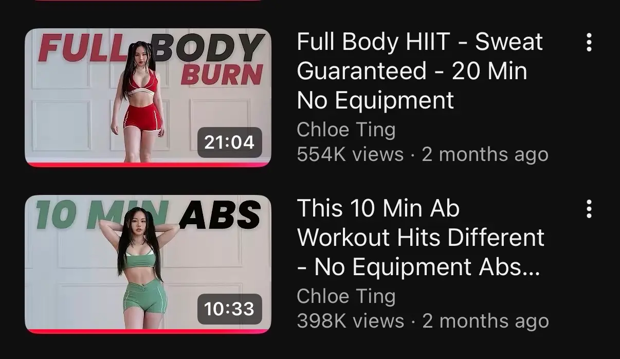 Workout set