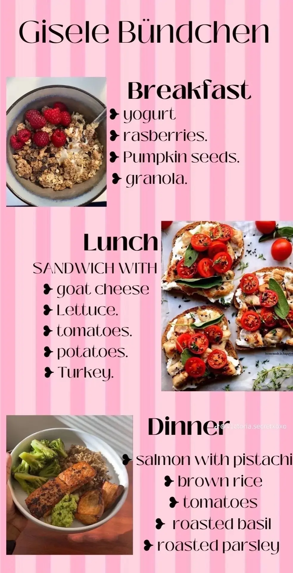 Trying diets of different models