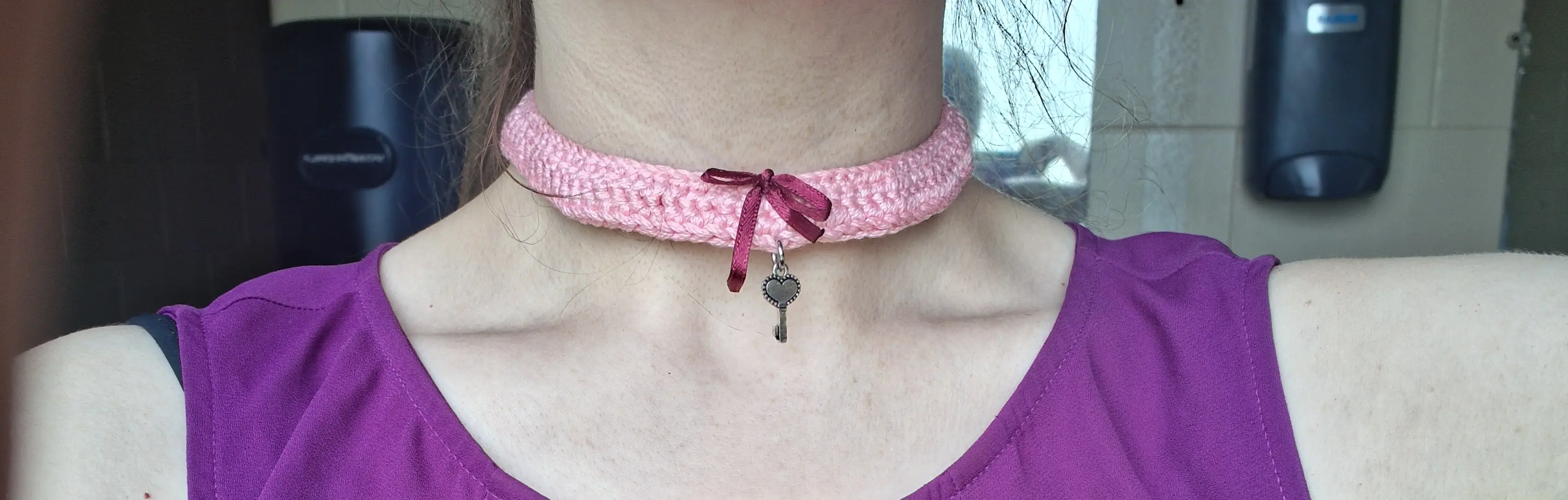 First attempt of a crocheted choker