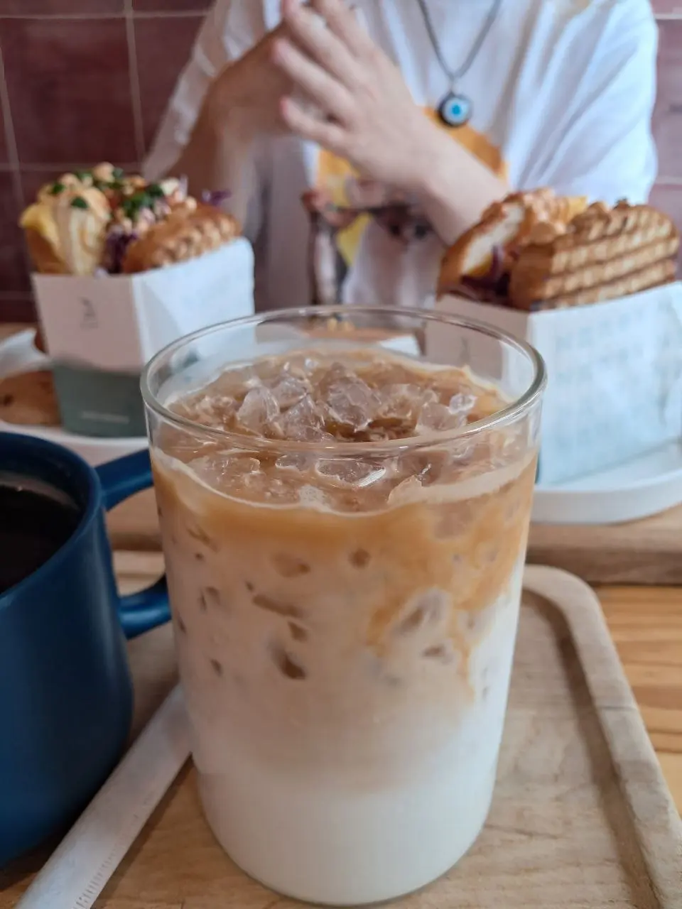 I realized how I love ice latte :D