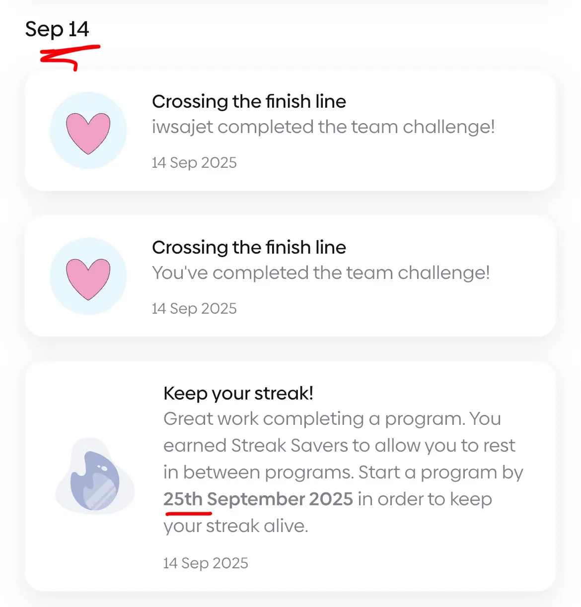 Unexpected Streak Reset After Using Streak Savers