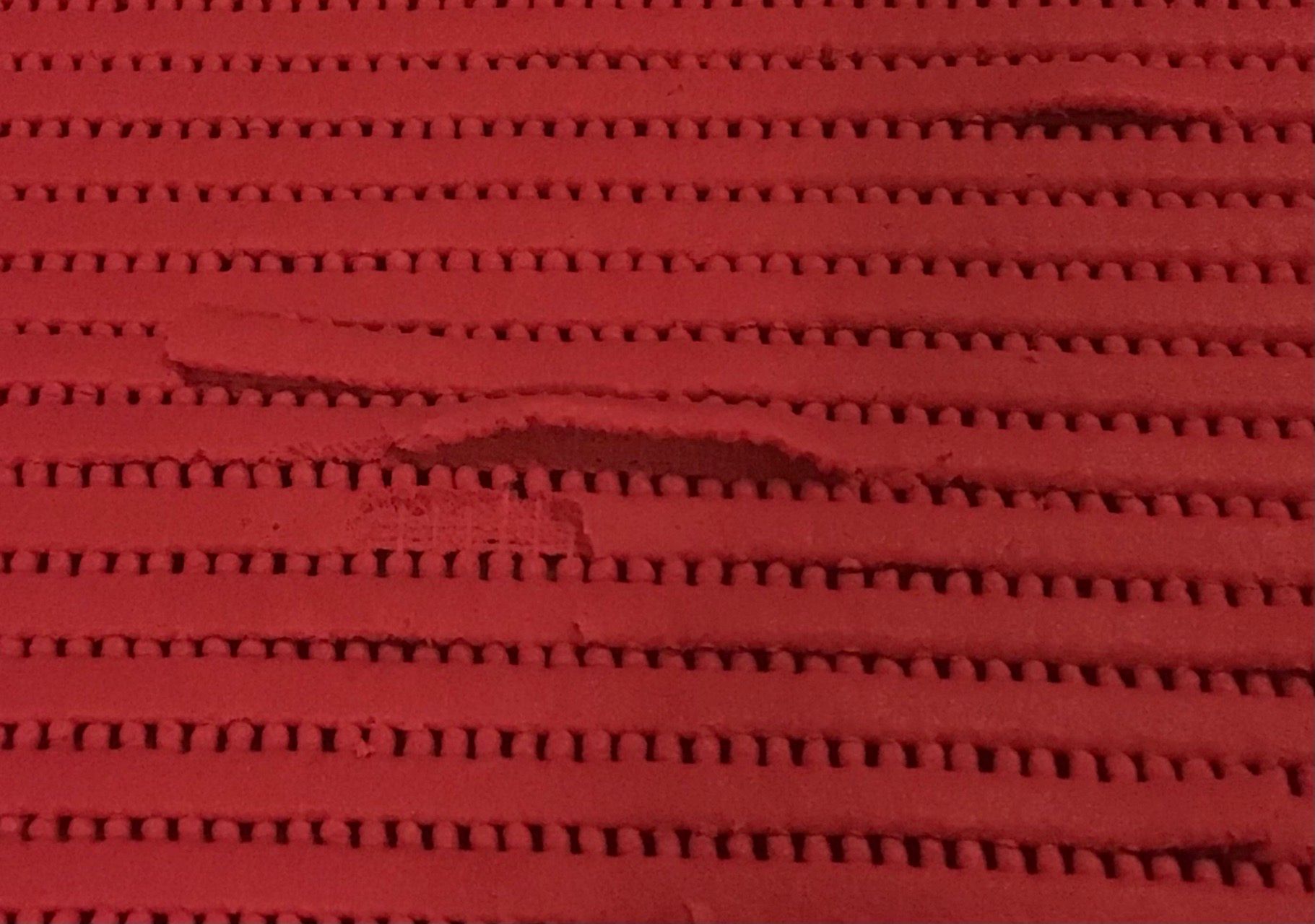 Workout mat falling apart 😓