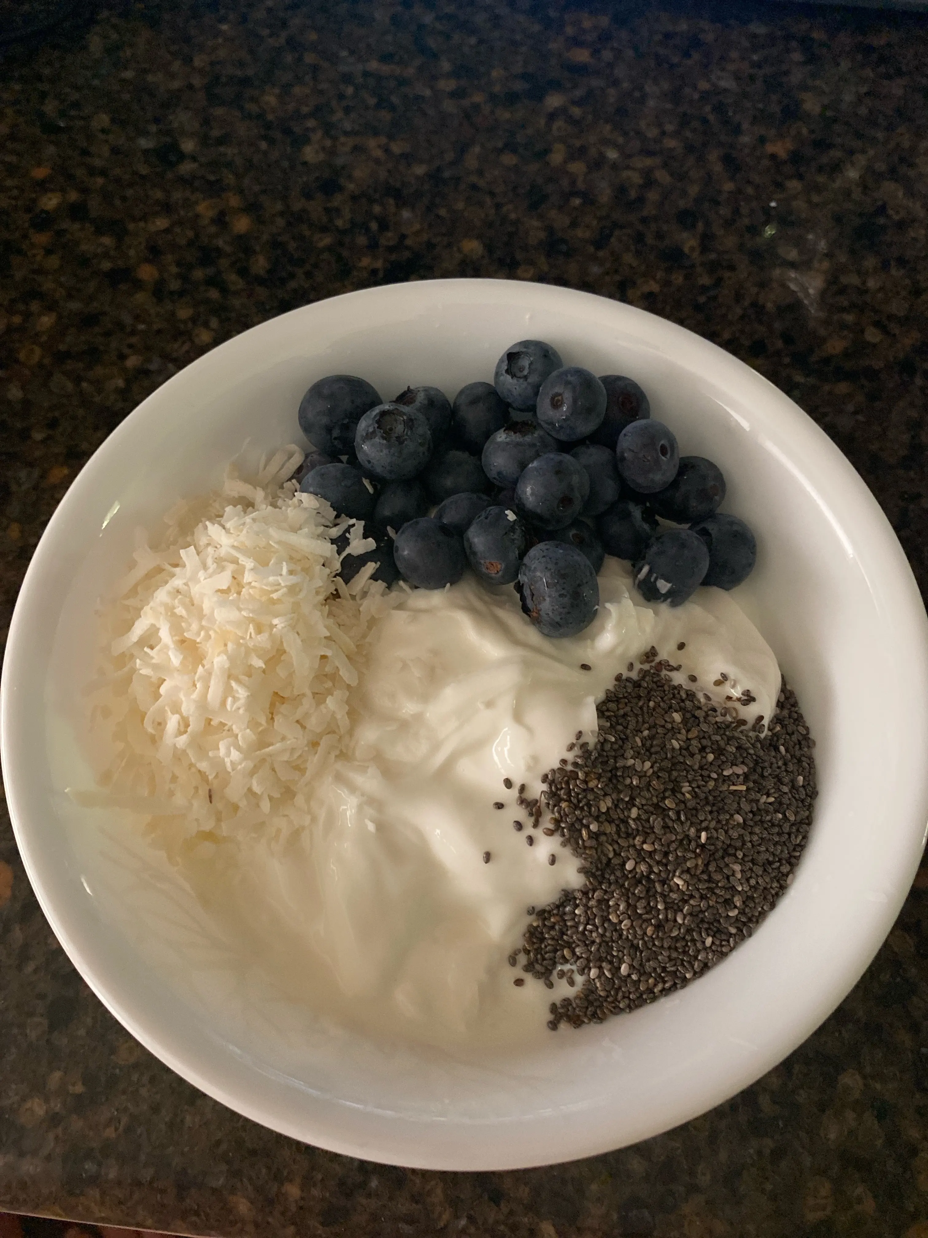 Vanilla Chia Almond Parfait