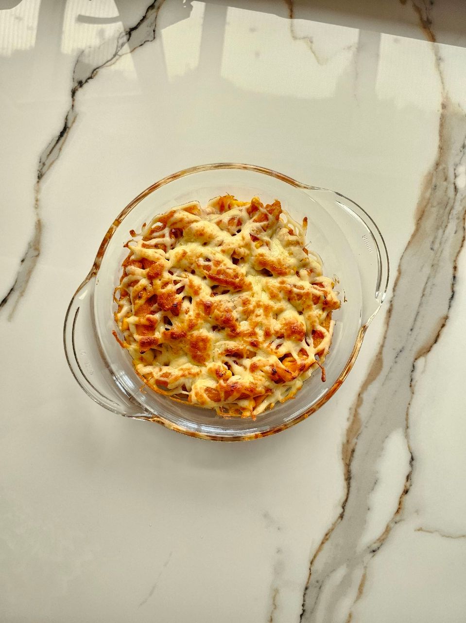 Cheat day - veg pasta bake