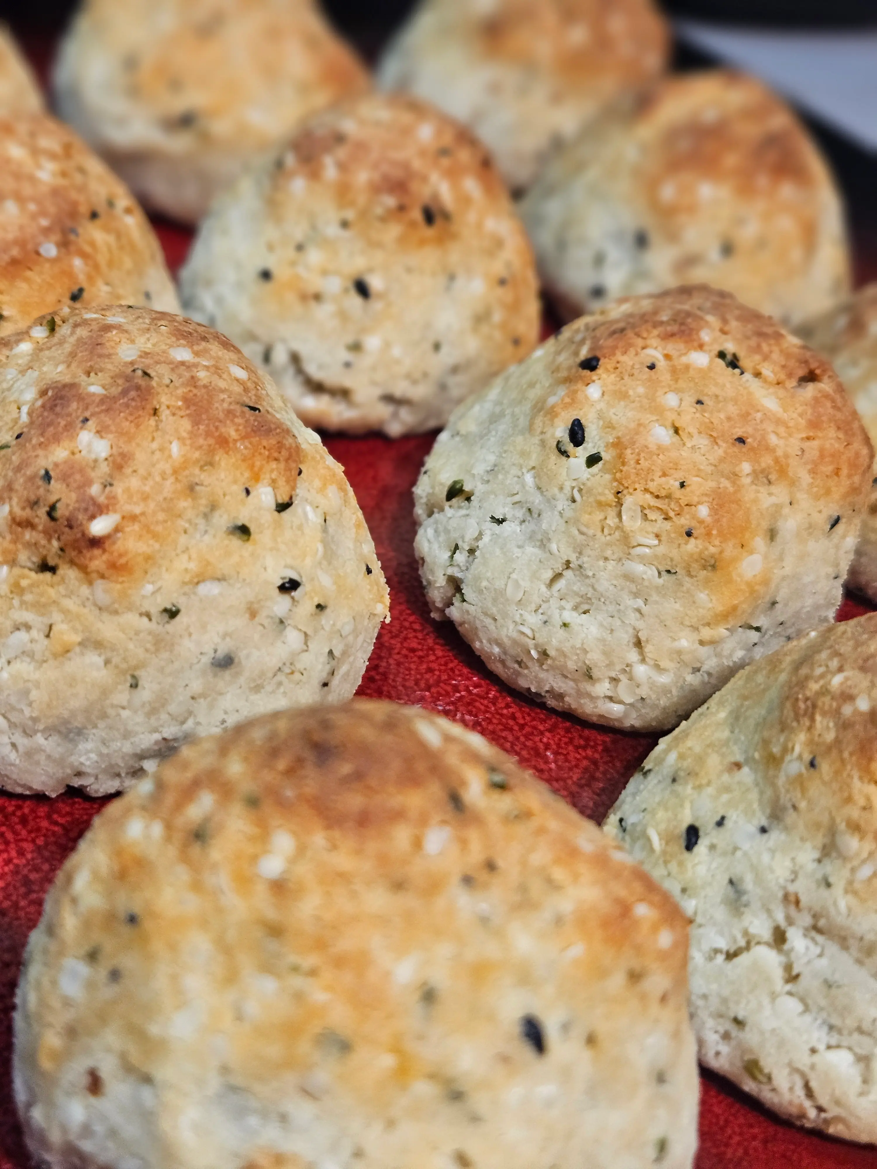 Cottage Cheese Parmesan Everything Balls