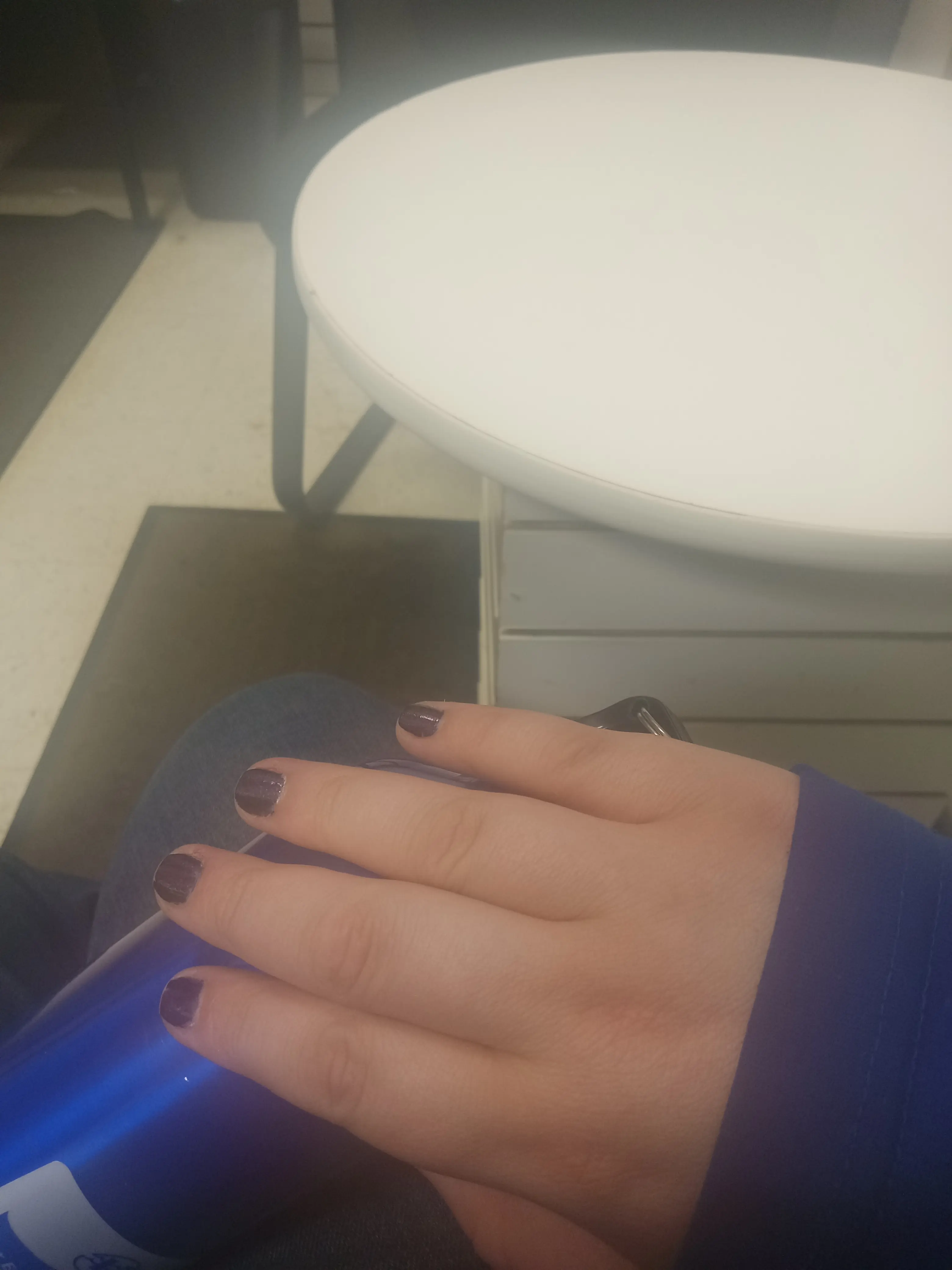 So proud of myself for going so long without biting my nails