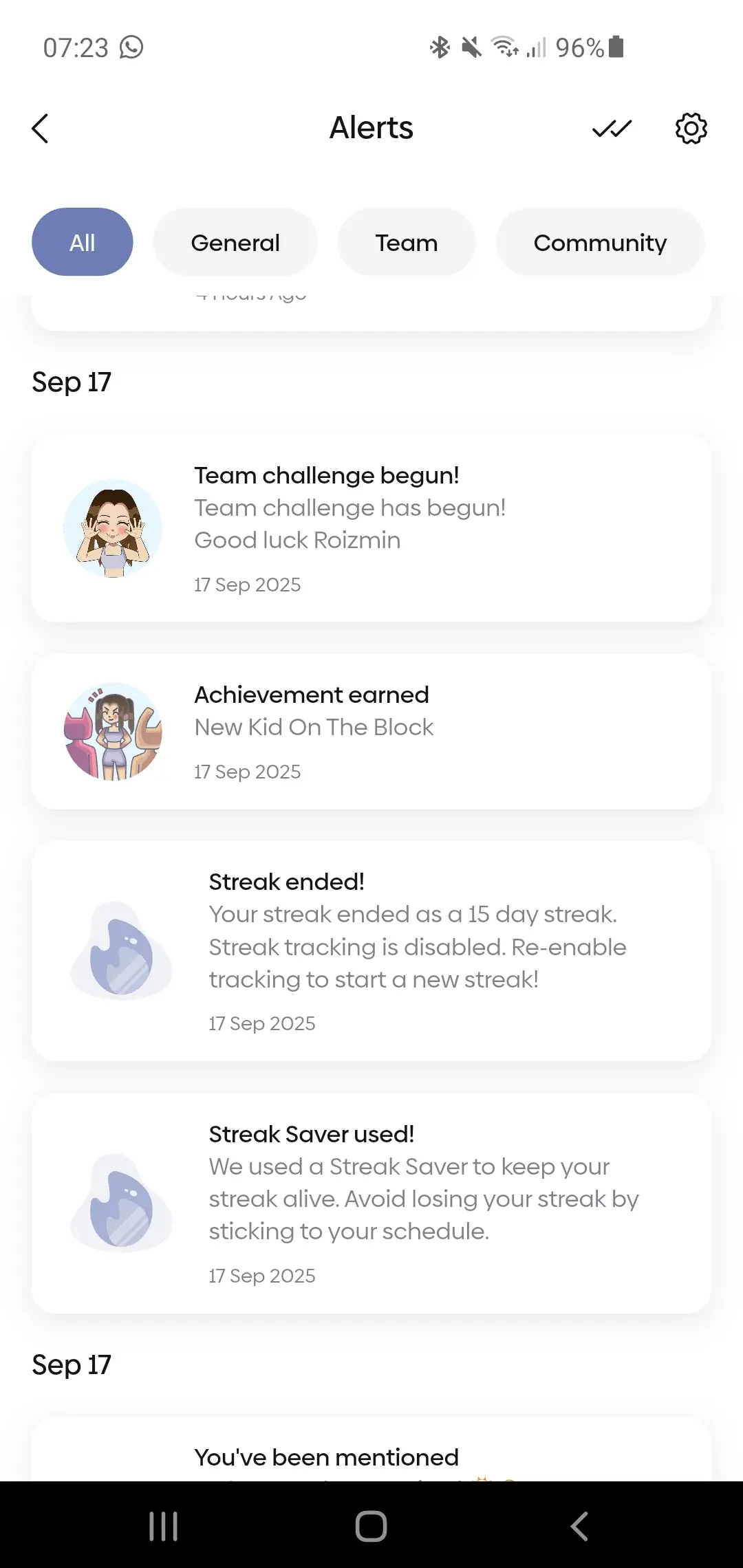 Unnecessary Streak Reset