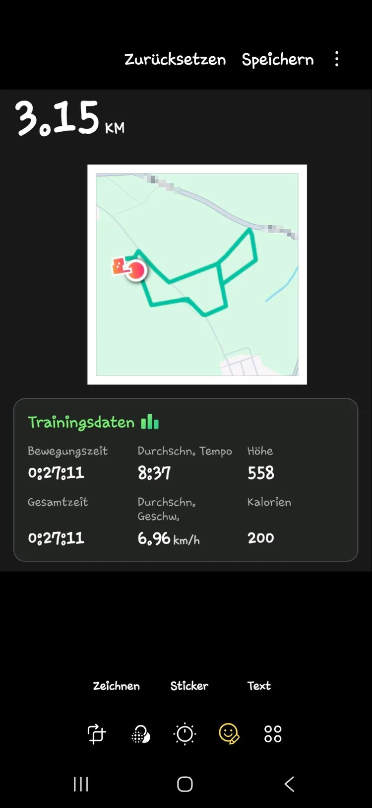 First time tracking🏃‍♀️🦋