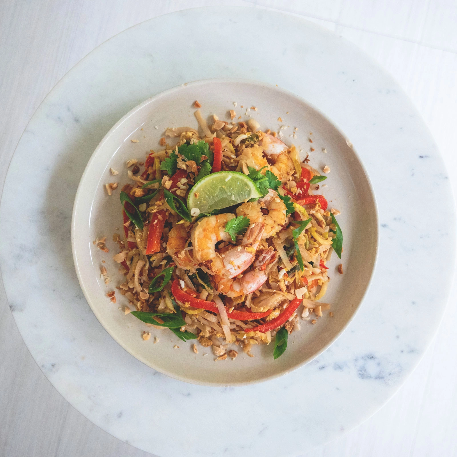 Gluten Free Pad Thai - Chloe Ting Recipes