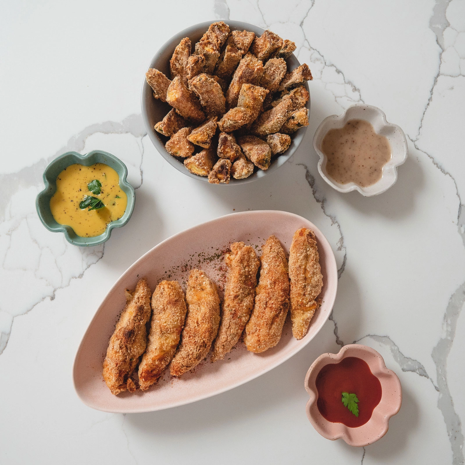 Crispy Healthy Baked Chicken - GF - Chloe Ting Recipes