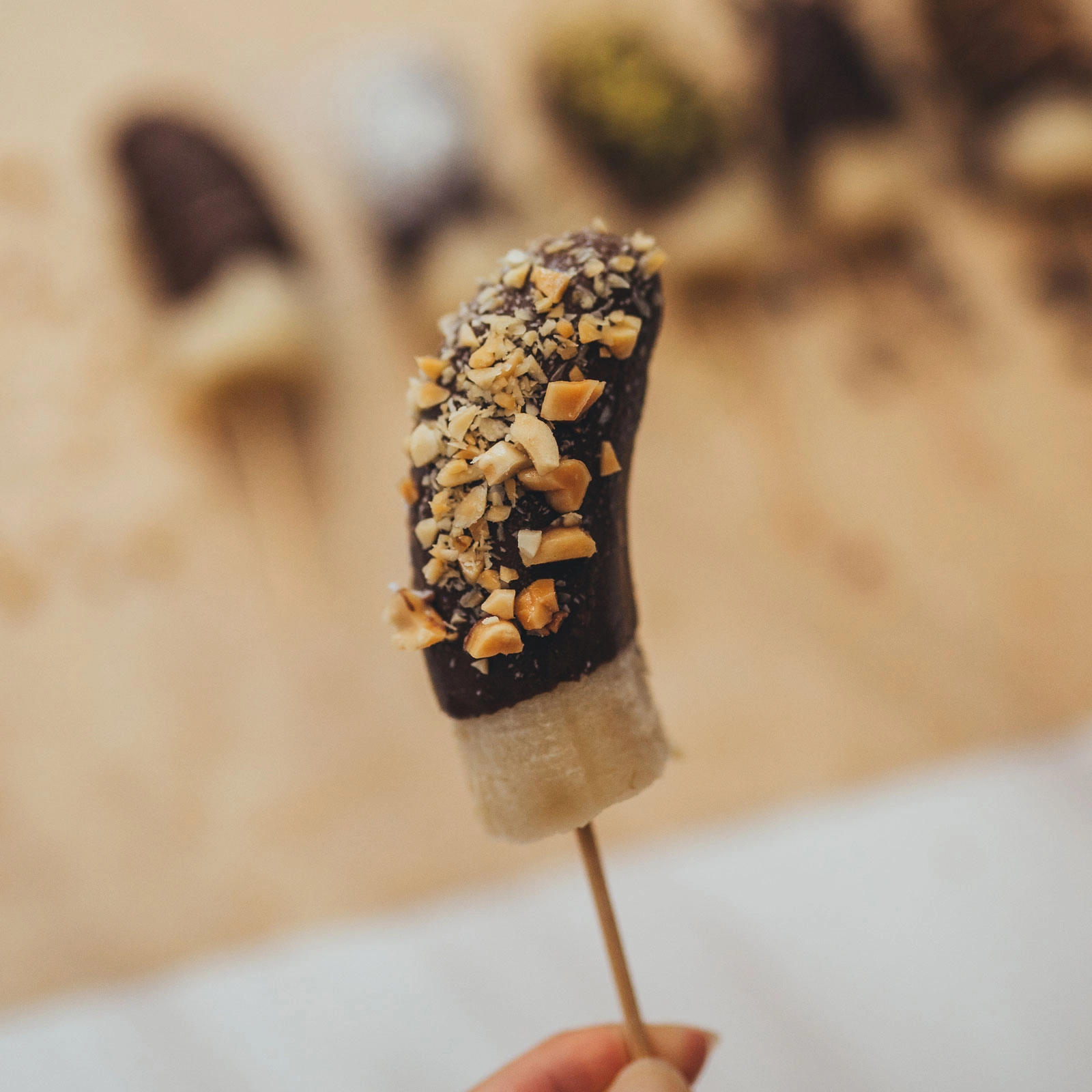 Frozen Chocolate Banana Pops - Chloe Ting Recipes