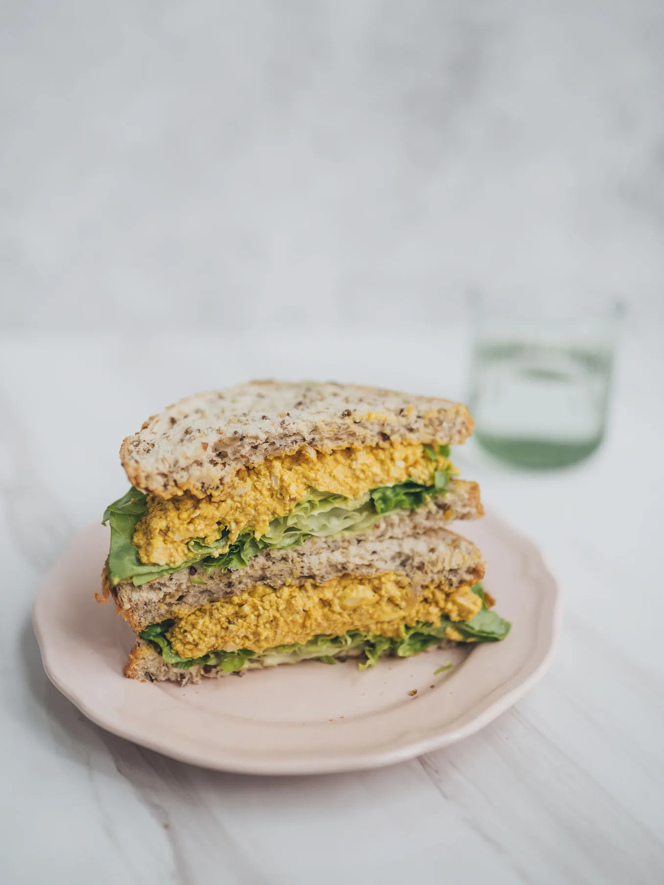 Vegan Curried Egg Sandwich Chloe Ting Recipes