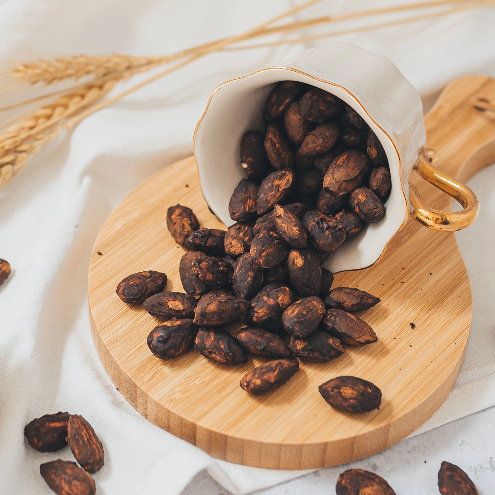 Low Sugar Cacao Almonds - Chloe Ting Recipes