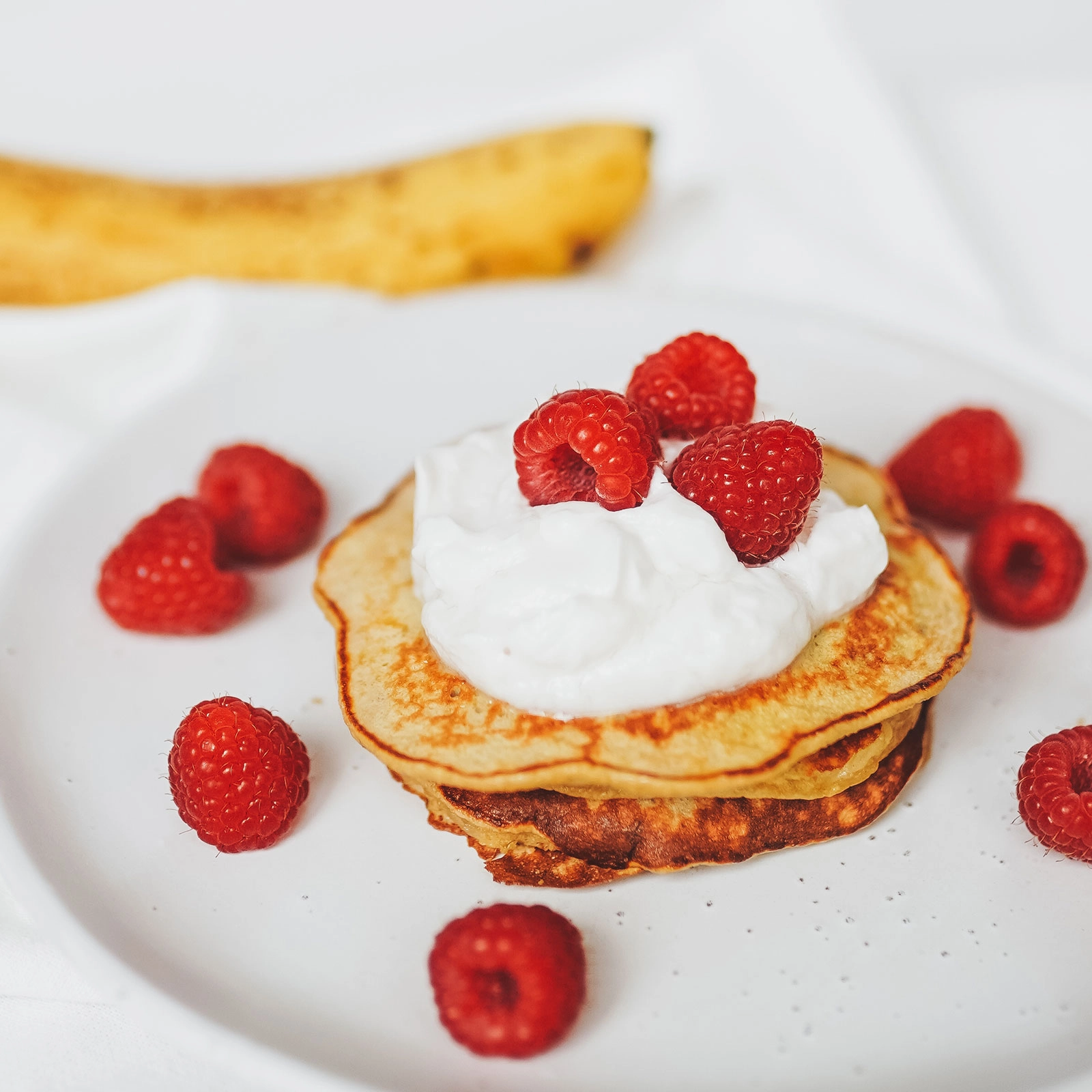 3 Ingredient Pancakes - Chloe Ting Recipes