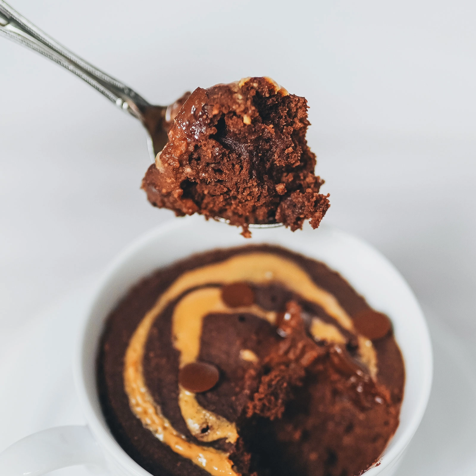 Vegan Chocolate Mug Cake - Chloe Ting Recipes