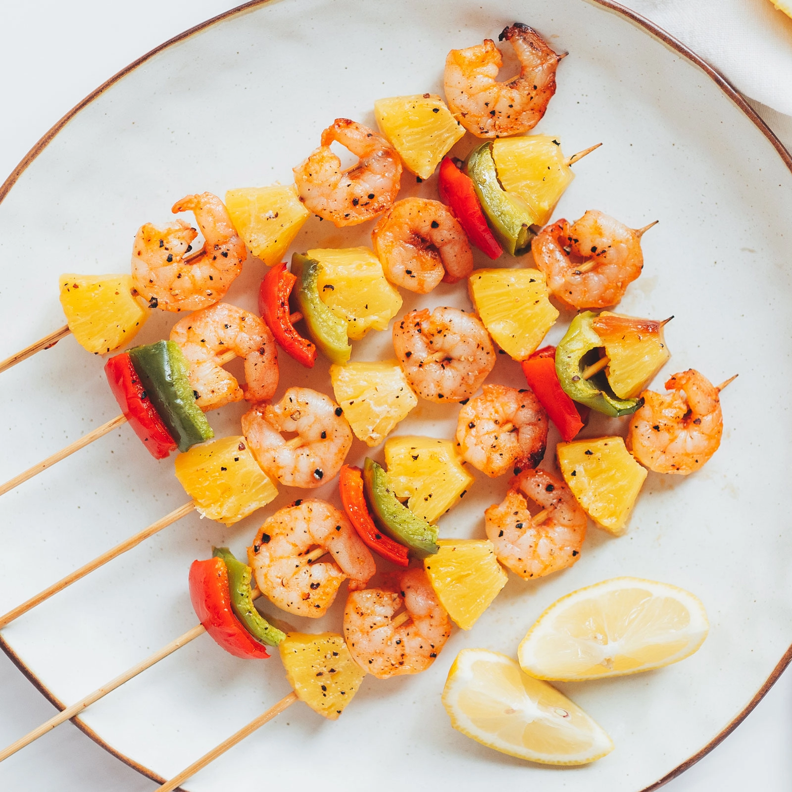 Pineapple Shrimp Kabobs - Chloe Ting Recipes