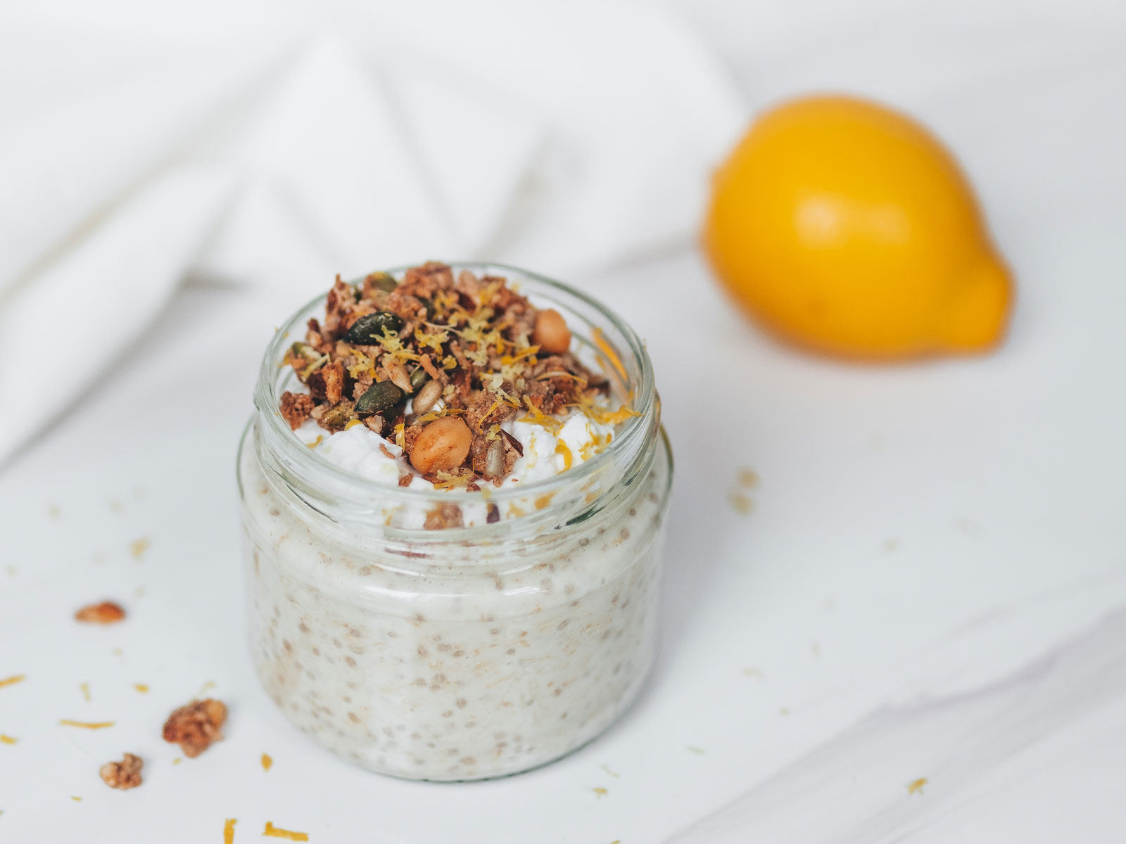 Lemon Cheesecake Overnight Oats Chloe Ting Recipes
