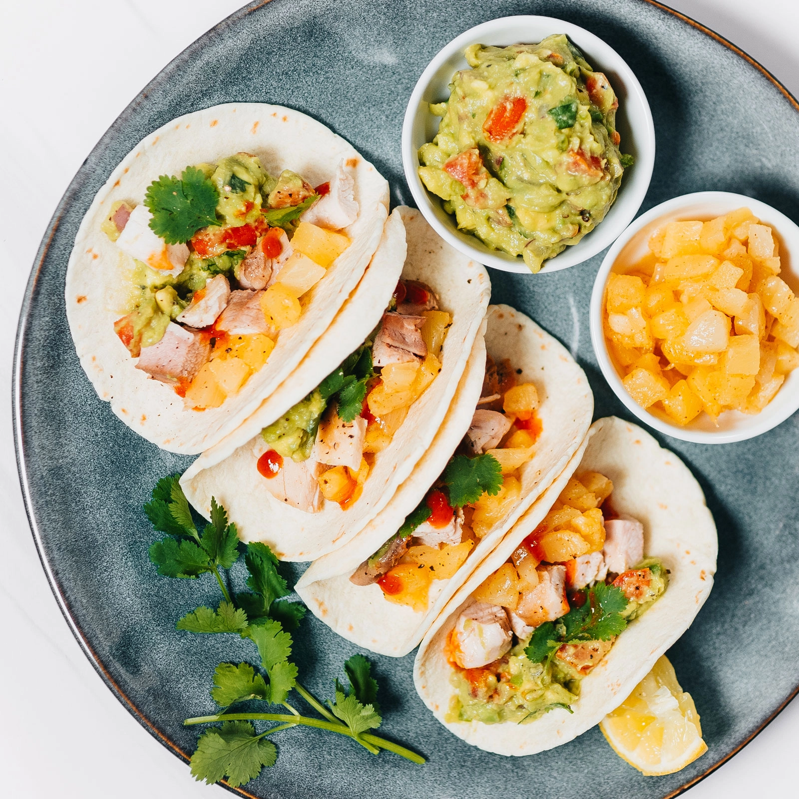 Pineapple Chicken Tacos - Chloe Ting Recipes