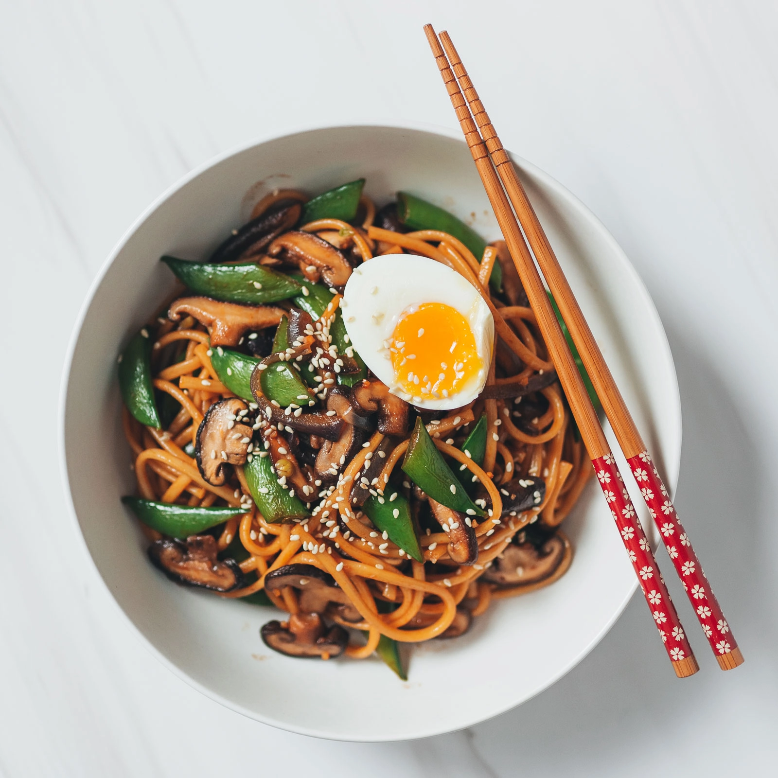 Veggie Yaki Udon - Chloe Ting Recipes