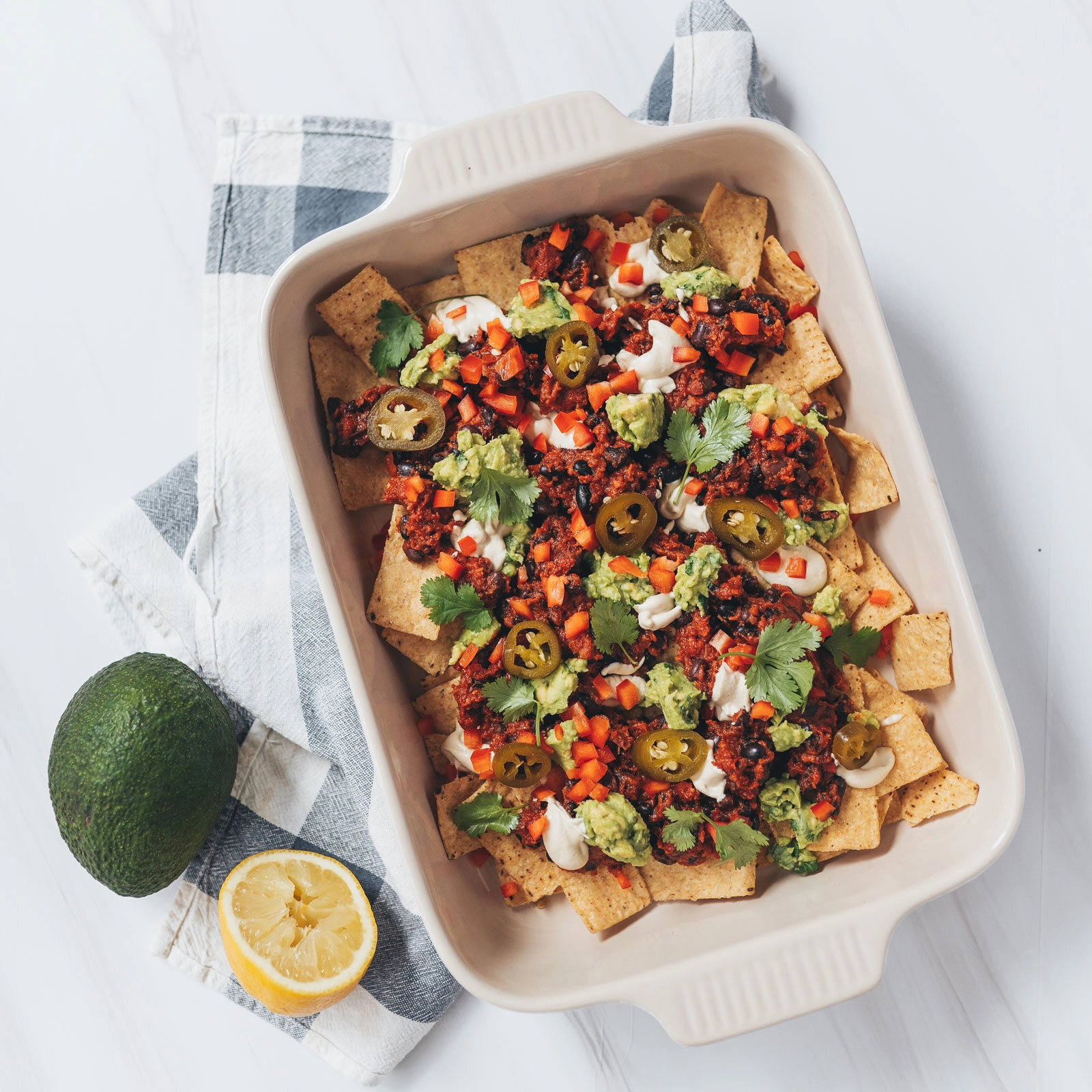 Vegan Nachos - Chloe Ting Recipes