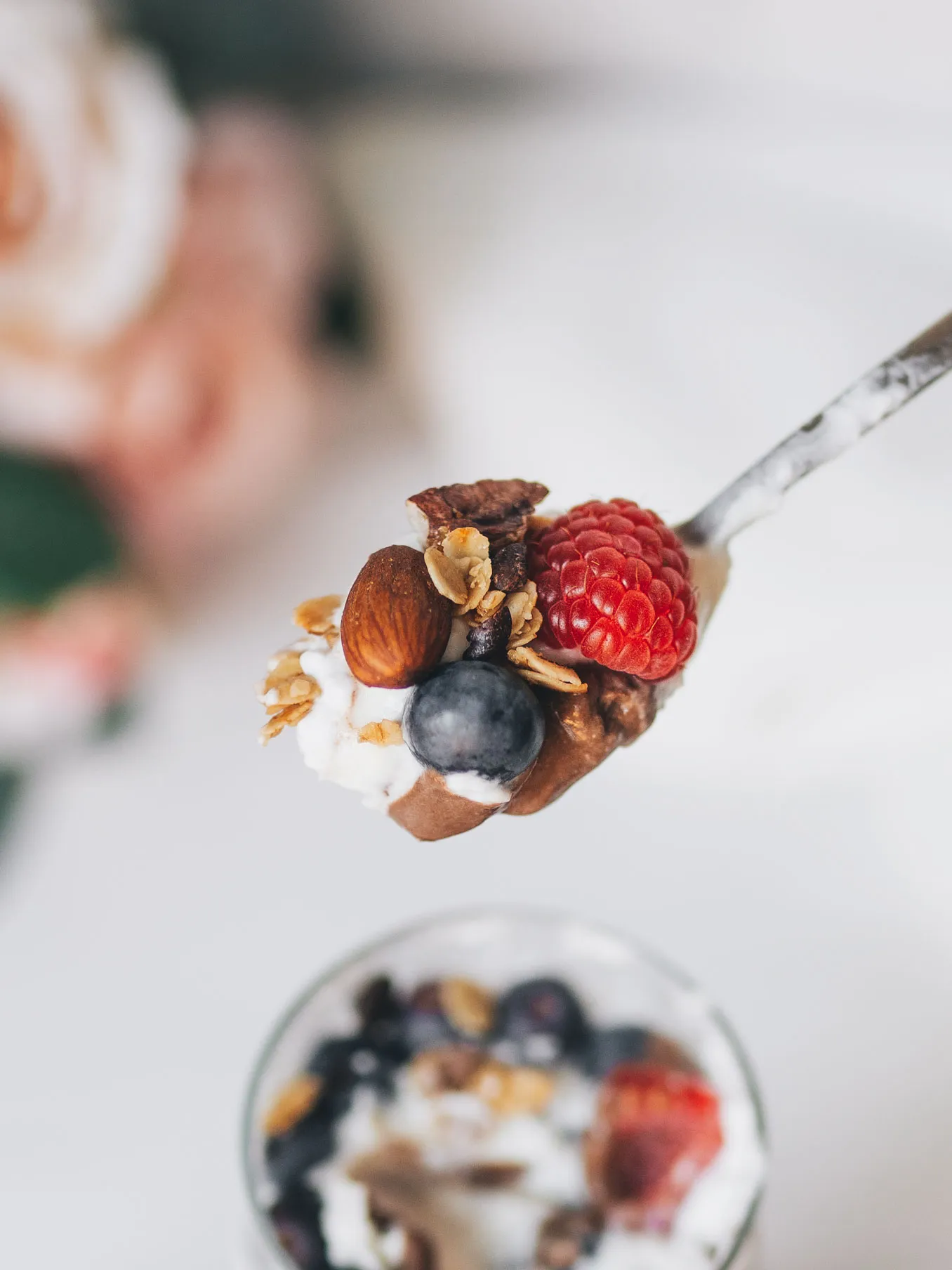 Vegan Chocolate Yogurt Parfait Chloe Ting Recipes