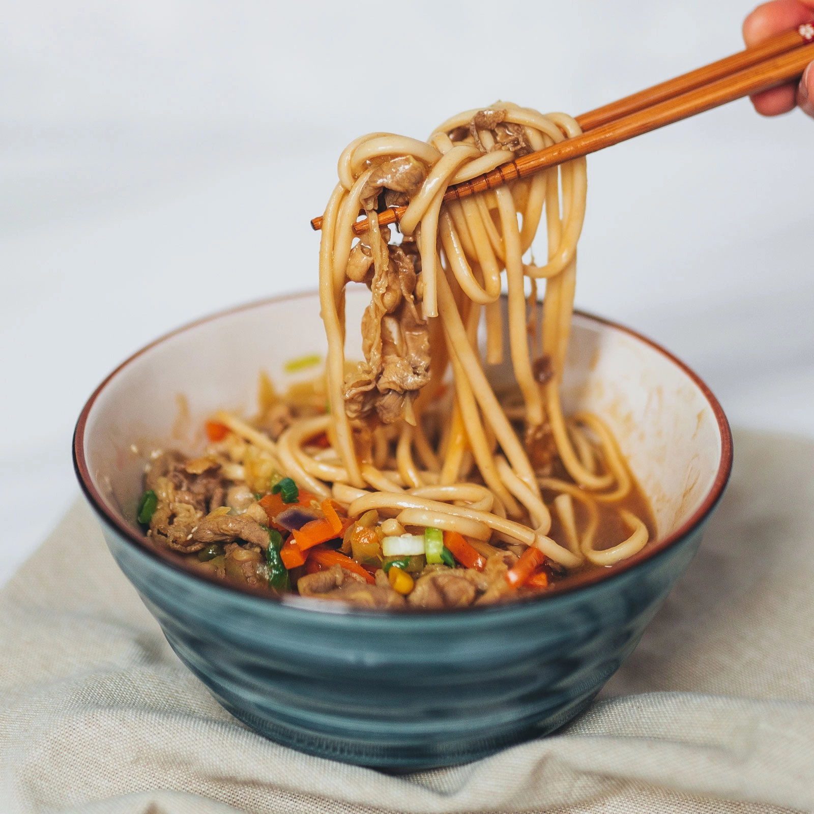 Beef Curry Udon - Chloe Ting Recipes