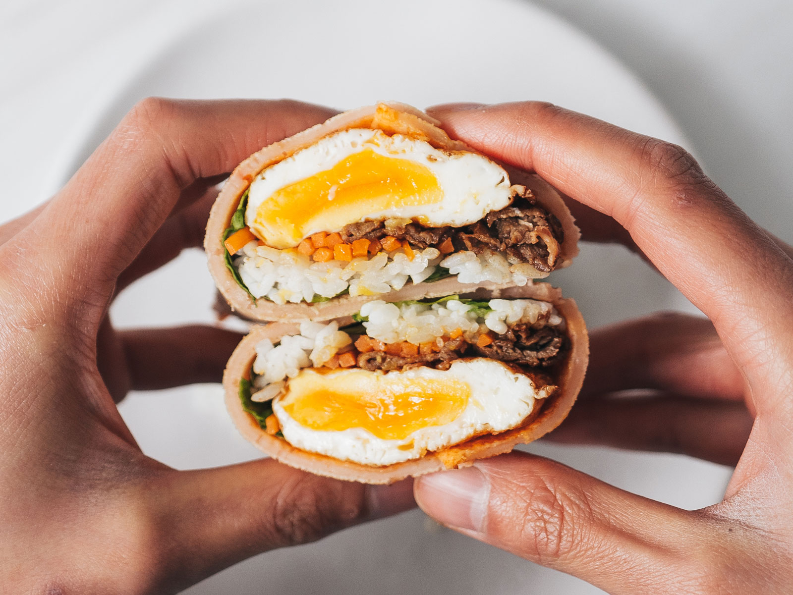 Bibimbap Burrito Chloe Ting Recipes