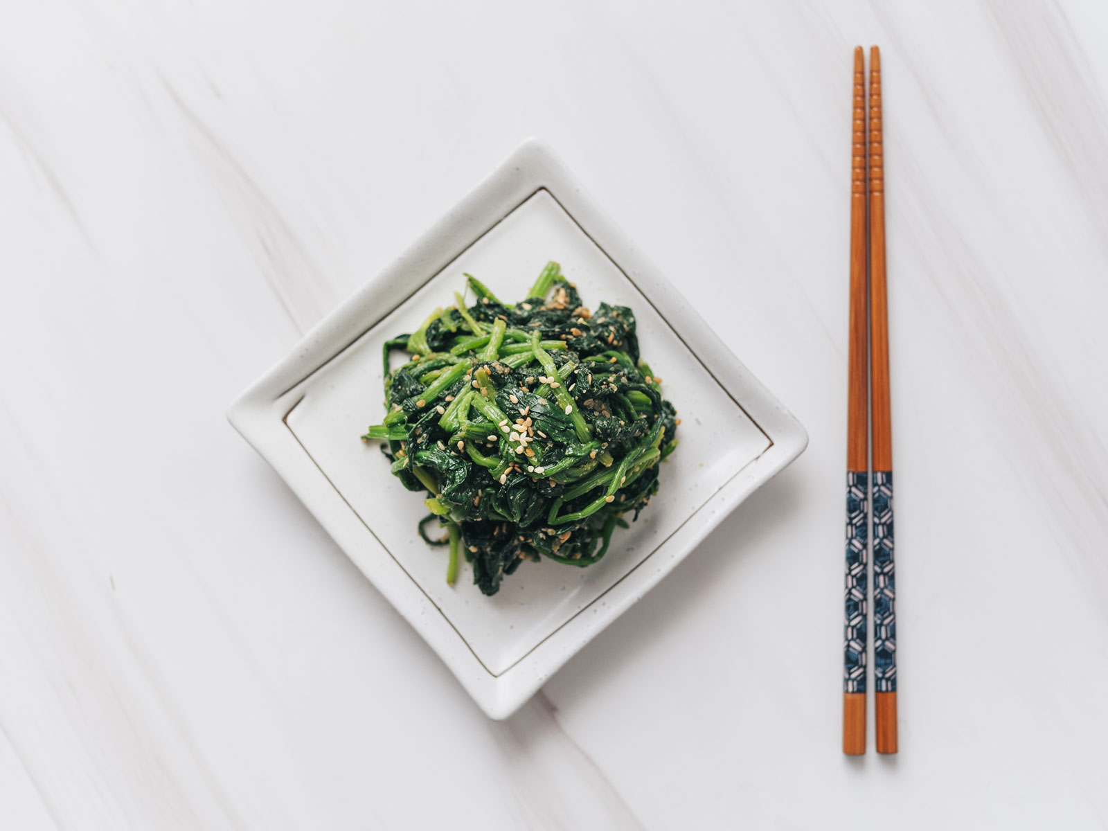 Easy Japanese Spinach Salad (Goma Ae) Chloe Ting Recipes