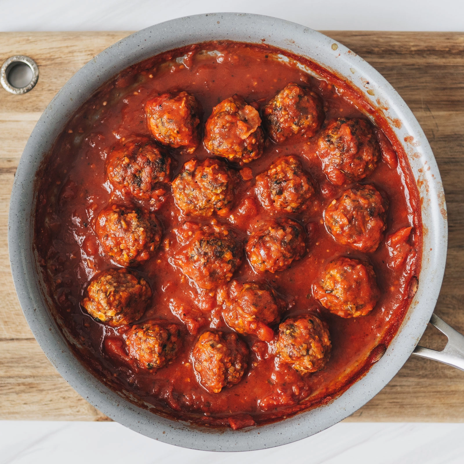 Hidden Veggie Italian Meatballs - Chloe Ting Recipes