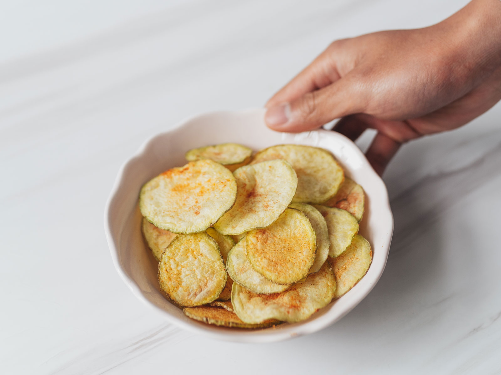 LowFat Microwave Potato Chips Chloe Ting Recipes