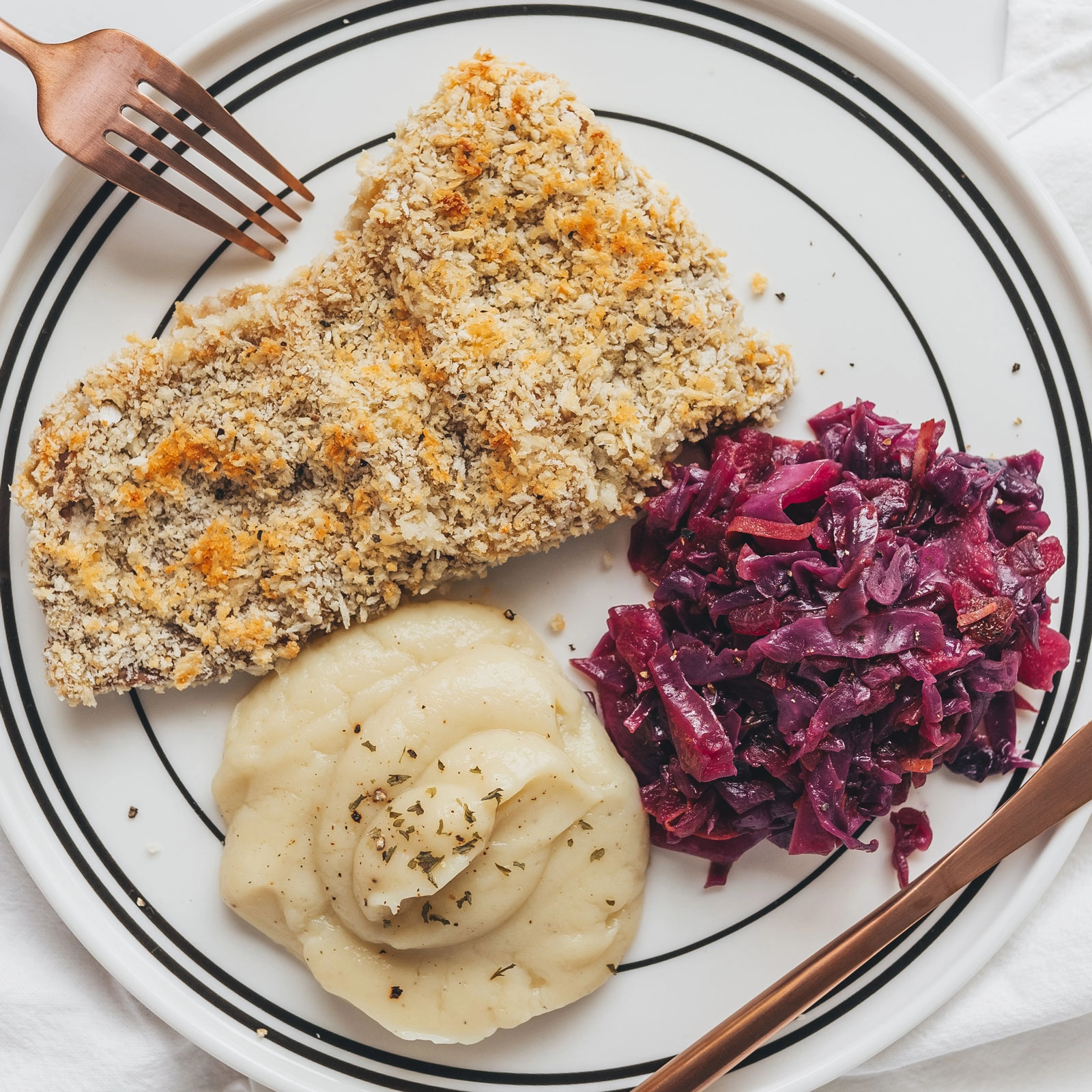 Baked Veal Schnitzel - Chloe Ting Recipes