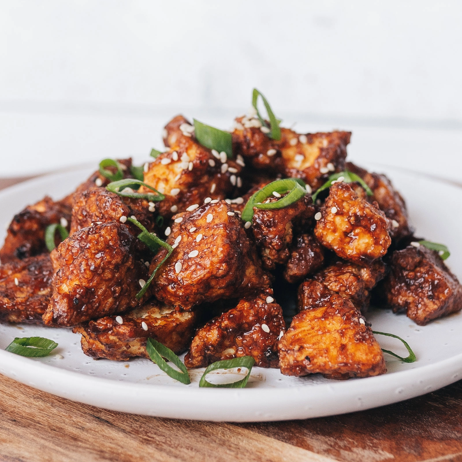 Sticky Garlic Tofu - Chloe Ting Recipes