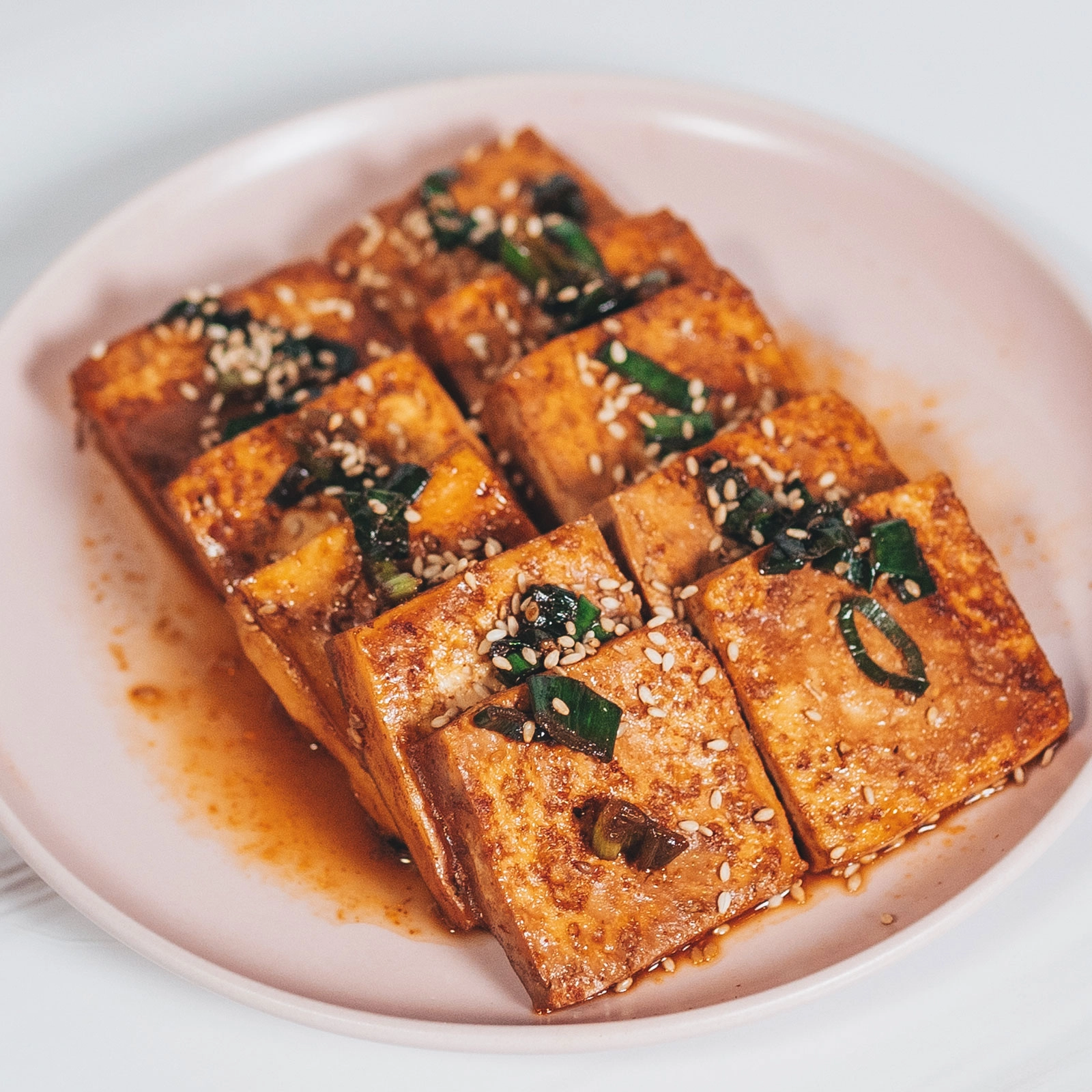 Korean Braised Tofu - Chloe Ting Recipes