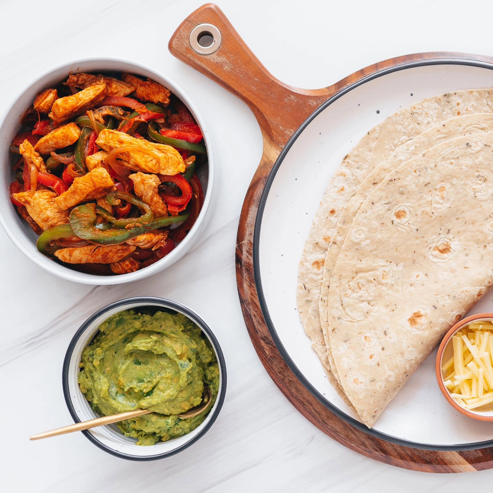 High-Protein Chicken Fajitas - Chloe Ting Recipes