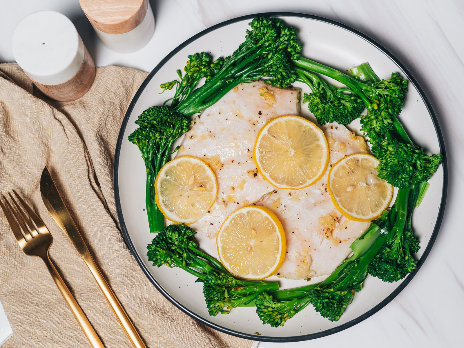 sheet-pan-garlic-lemon-tilapia-chloe-ting-recipes